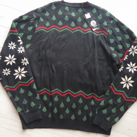 VOLCOM NEW Holi-Dazed Ugly Sweater - Picture 5 of 8